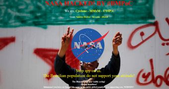 NASA subdomains hacked and defaced
