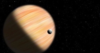 Artist's depiction of the newly discovered planet