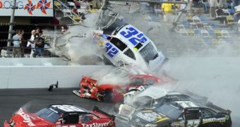 33 people were injured during Saturday's Daytona crash