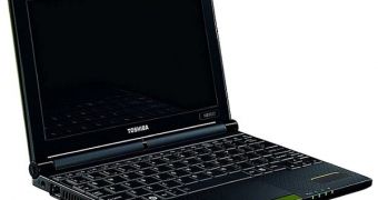 NB550D Is a Toshiba Netbook Based on the AMD Brazos Platform
