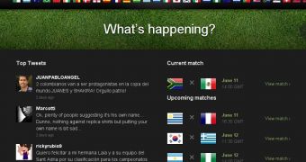 Twitter has set up a dedicated World Cup portal