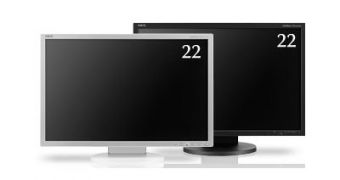 NEC's MultiSync EA222WMe Green 22-inch LCD Display