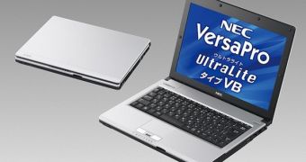 The NEC VersaPro laptop