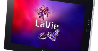 NEC reveals LaVie Touch tablet
