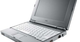 NEC Versa 1100 netbook comes with magnesium alloy casing