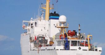 NOAA ship Thomas Jefferson, one of the most advanced hydrological research vessels in the world