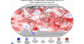 Researchers say that this year's June was the hottest on record