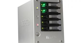 The NORCO DS-520 NAS