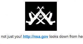 NSA website taken down