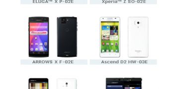NTT DOCOMO Unveils 12 Devices in Its Spring Lineup
