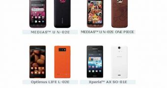 NTT DoCoMo Announces 16 New Devices in Its Winter Lineup