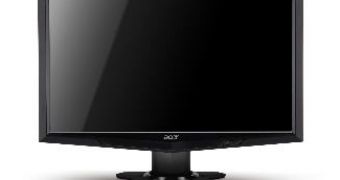 One of the new Acer 3D monitors released at CES 2011