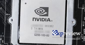 First picture of a G200b GPU