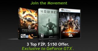 NVIDIA Bundles $75-$150 MP Games with GeForce GTX Video Cards for Free