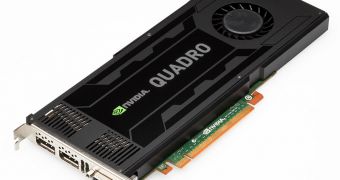 NVIDIA Quadro graphics card