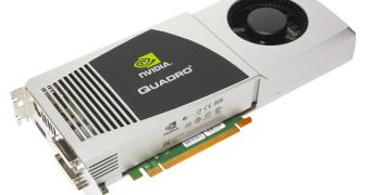 NVIDIA Quadro FX 5800 graphics card with 4GB of memory