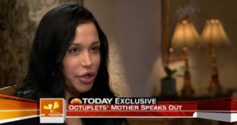 Nadya Suleman continues to defend her choice of having octuplets, although she’s already mother of six