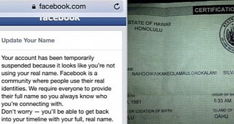 Facebook is convinced man is using a fake name, freezes his account