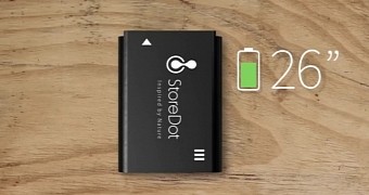Nanodot battery prototype
