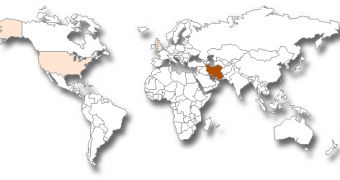 Narilam malware geographical distribution