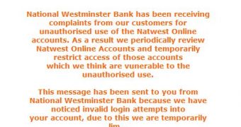 Banks do not send this sort of emails