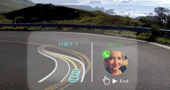 Navdy, the iPhone-Powered HUD for Your Car – Video