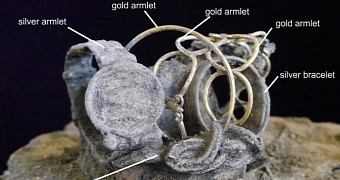 Roman jewelry and coins found buried under department store in Colchester, UK