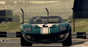 The Ford GT40 is included in the Legends DLC for Shift 2