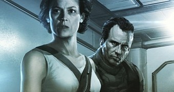 Fan art work for “Alien” sequel, promoted by Neill Blomkamp