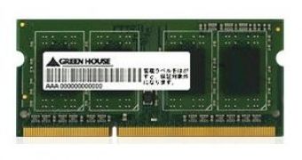 Green House readies 2 GB DDR3 for netbooks