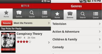 Netflix for Android updated