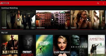 Netflix for Android (screenshots)
