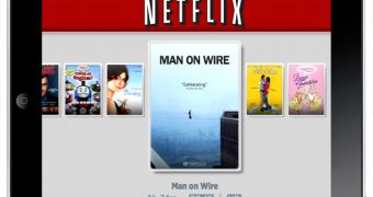 Netflix for iPad - marketing material