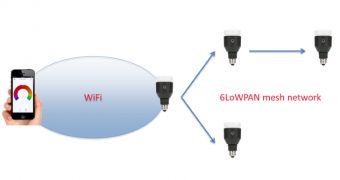 WiFi and 802.15.4 6LoWPAN Mesh Network