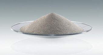 A metallic alloy powder