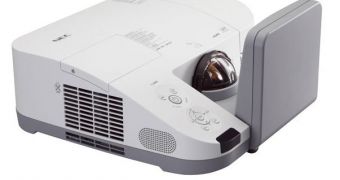 The NEC U300X projector