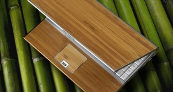New ASUS Bamboo-series notebook
