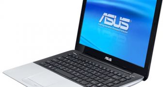 ASUS's notebook packs reasonable performance into a slim aluminum frame