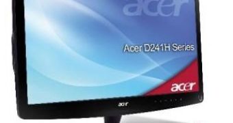 New Acer DX241H PC Monitor