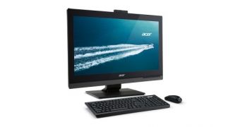 New Acer Veriton All-in-One PC Has 23-Inch IPS Screen and 10 Touch Points