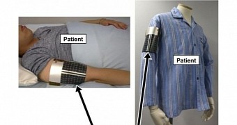 Fever-detecting solar armband