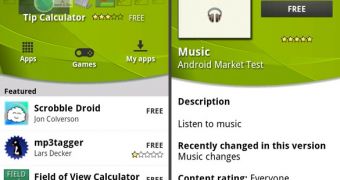 New Android Market being tested