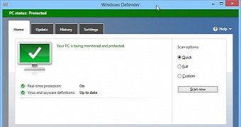 Windows Defender on Windows 8.1