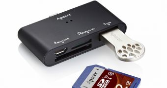 Apacer all-in-one card reader