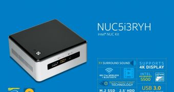Intel NUC5i3RYH NUC Kit