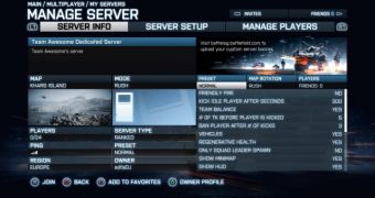 Rent your own server in Battlefield 3 on the PS3