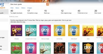 Bing Visual Search Gallery for Glee