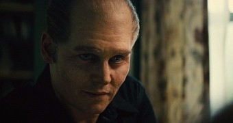 Johnny Depp in the new “Black Mass” trailer, offering advice to his 6-year-old son