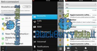 BlackBerry 10 Screenshots