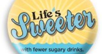 "Life's Sweeter with Fewer Sugary Drinks"